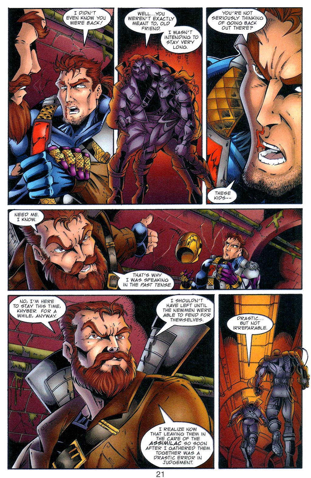 Read online NewMen comic -  Issue #8 - 22