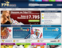 770.com, portail de jeux en ligne