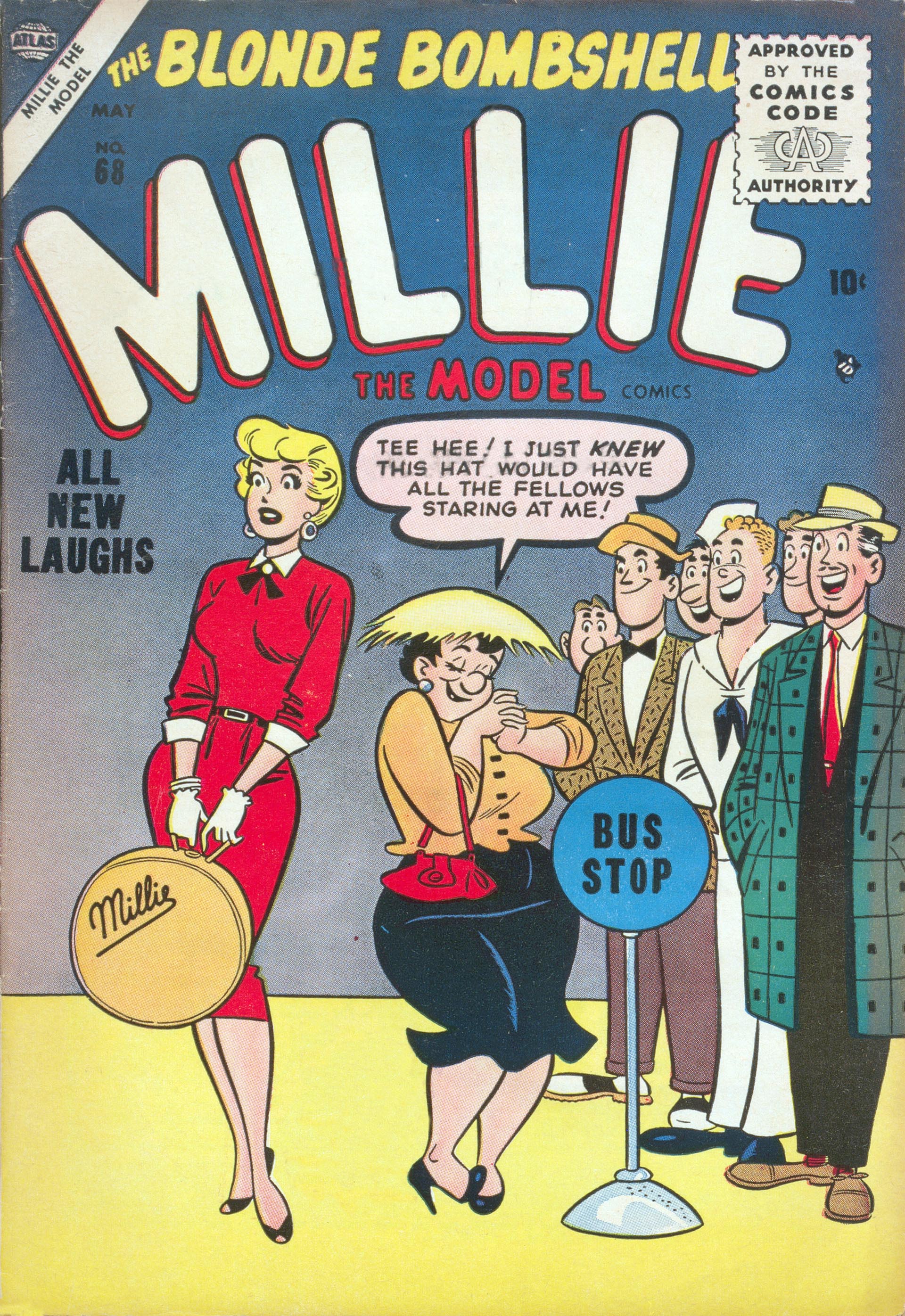 Read online Millie the Model comic -  Issue #68 - 1