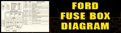 ford fuse box diagram