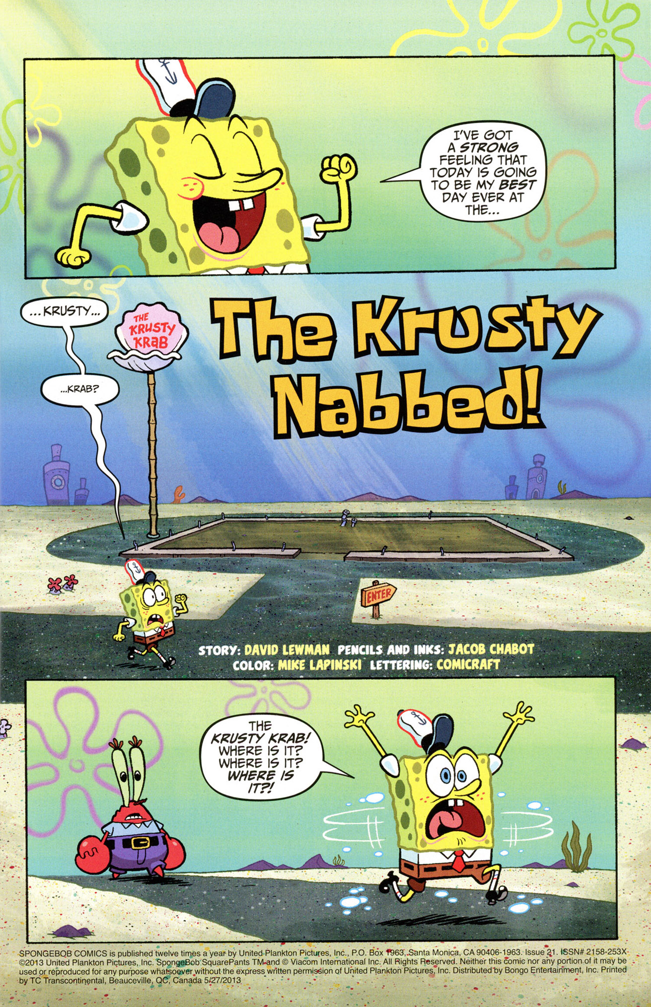 Read online SpongeBob Comics comic -  Issue #21 - 3