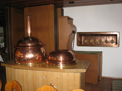 The 50-liter brewhouse at Schwanen