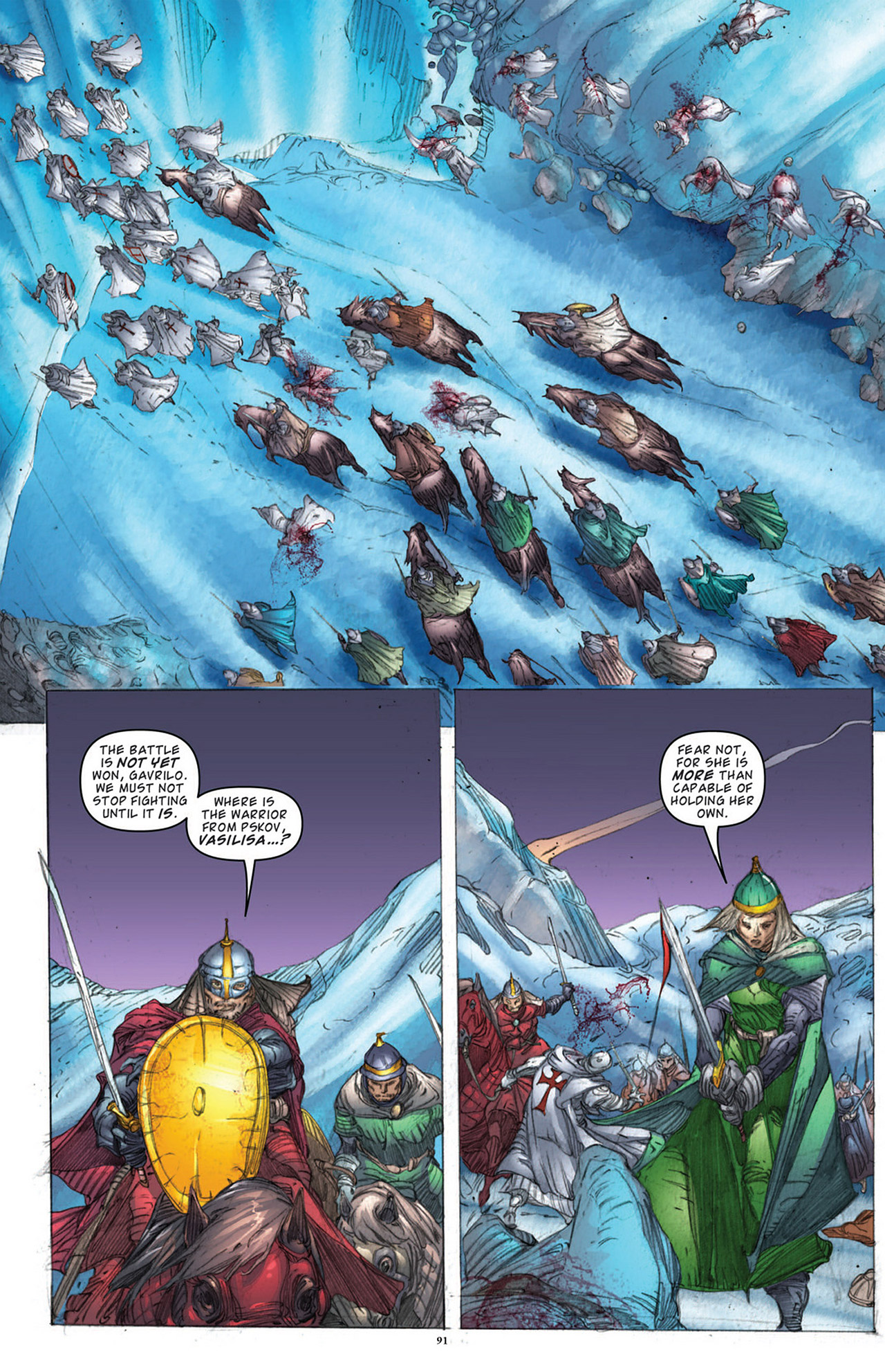 Read online Nevsky: A Hero of the People comic -  Issue # TPB - 91