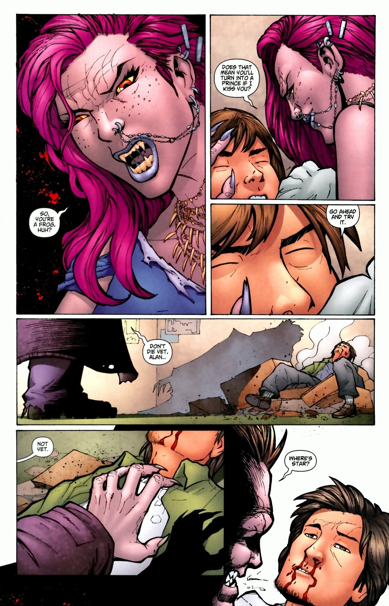 Read online Lost Boys: Reign of Frogs comic -  Issue #2 - 7