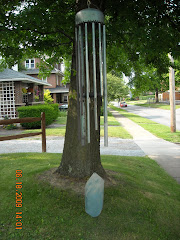 My Homemade chimes - Made out of recycled materials