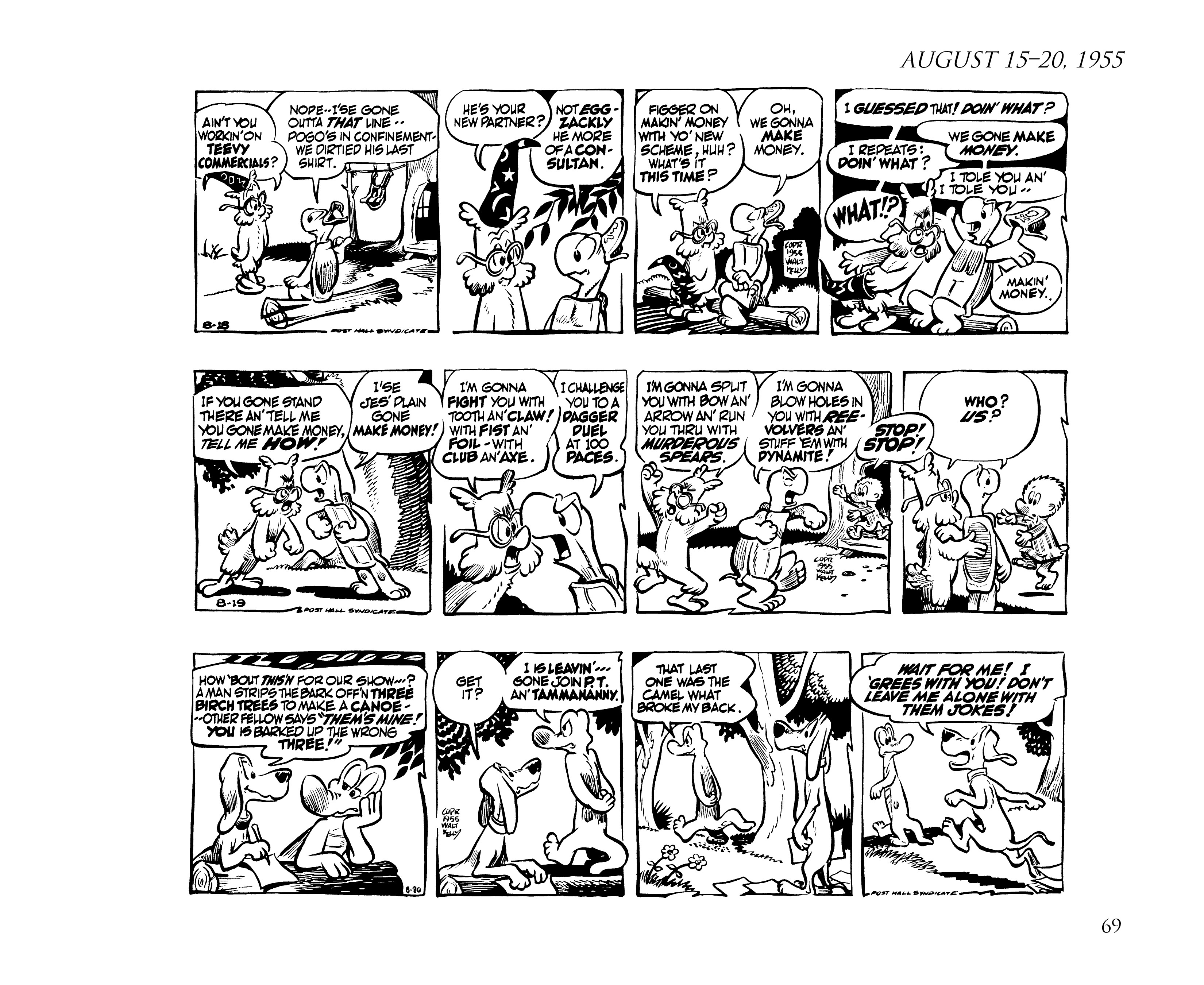 Read online Pogo by Walt Kelly: The Complete Syndicated Comic Strips comic -  Issue # TPB 4 (Part 1) - 81