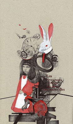 Alice White rabbit Lucie Laroche