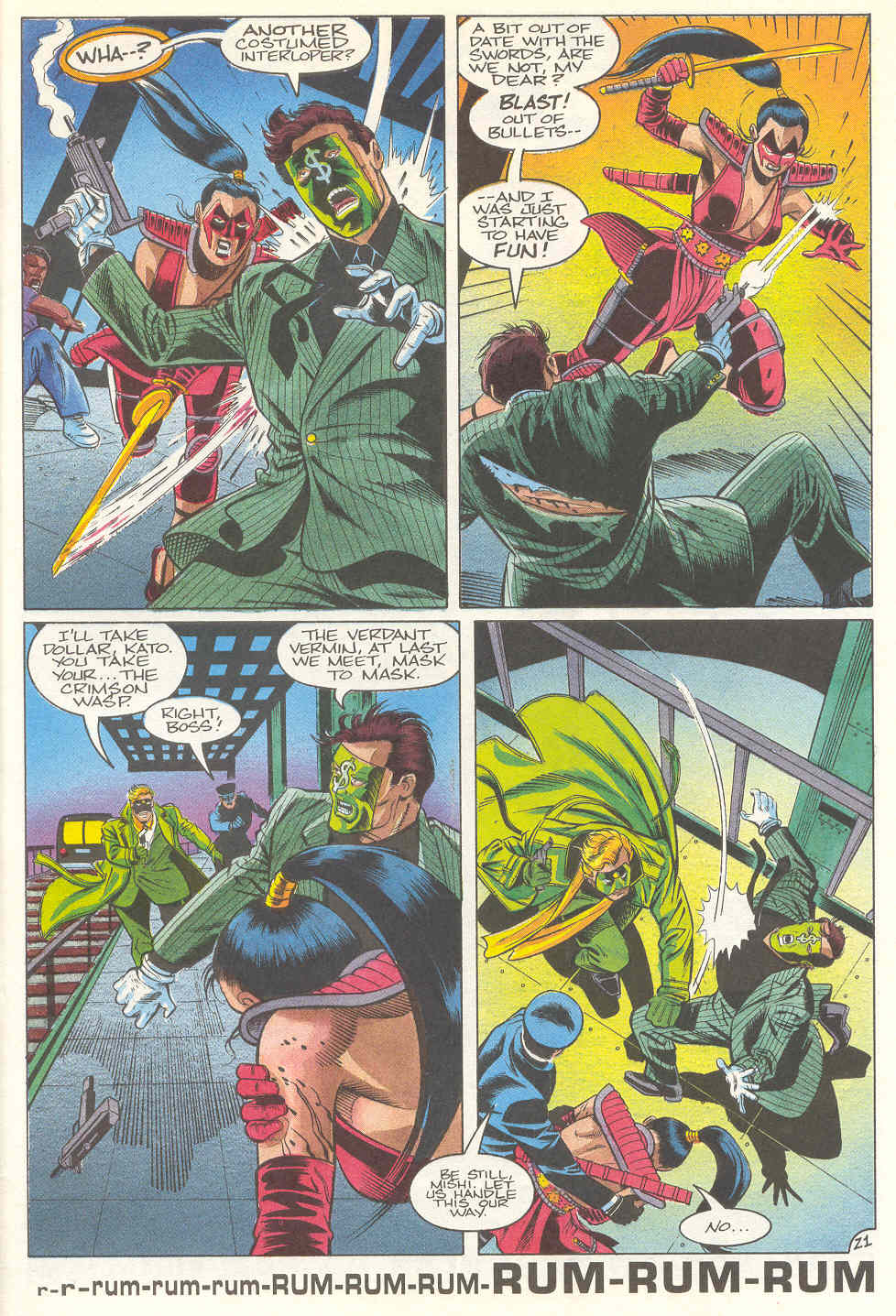Read online The Green Hornet (1991) comic -  Issue #3 - 22