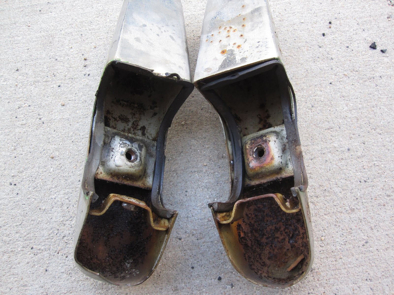 My Adventures in Car Restoration: Front bumper (part 2)