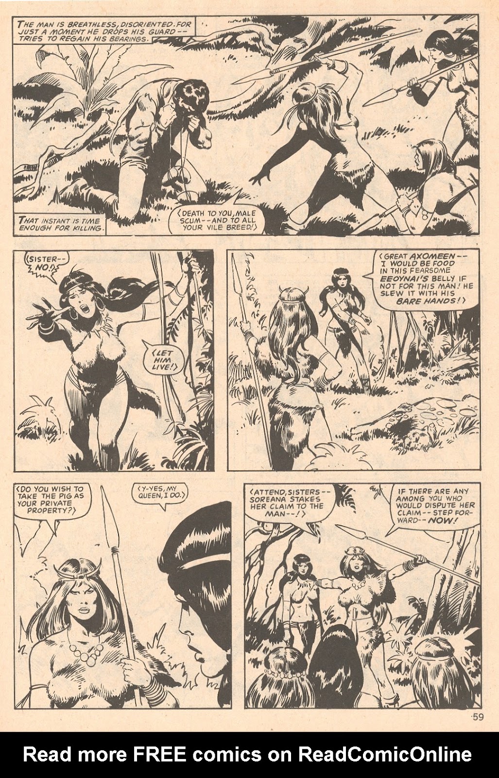 The Savage Sword Of Conan issue 66 - Page 59