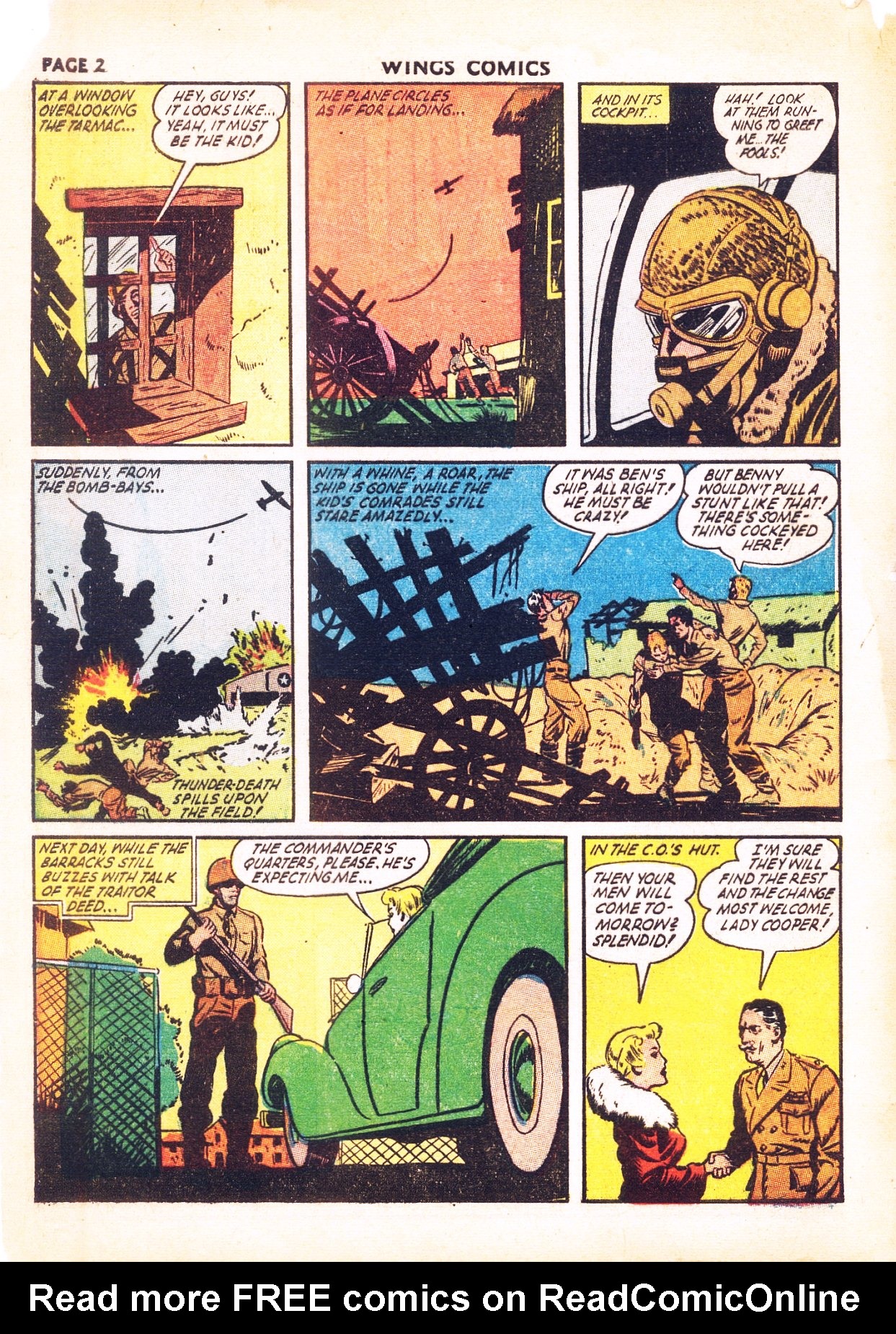 Read online Wings Comics comic -  Issue #31 - 4
