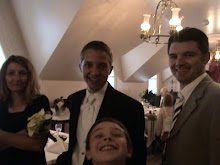 Family: Deanna, Tanner, Darin and Boden's face.