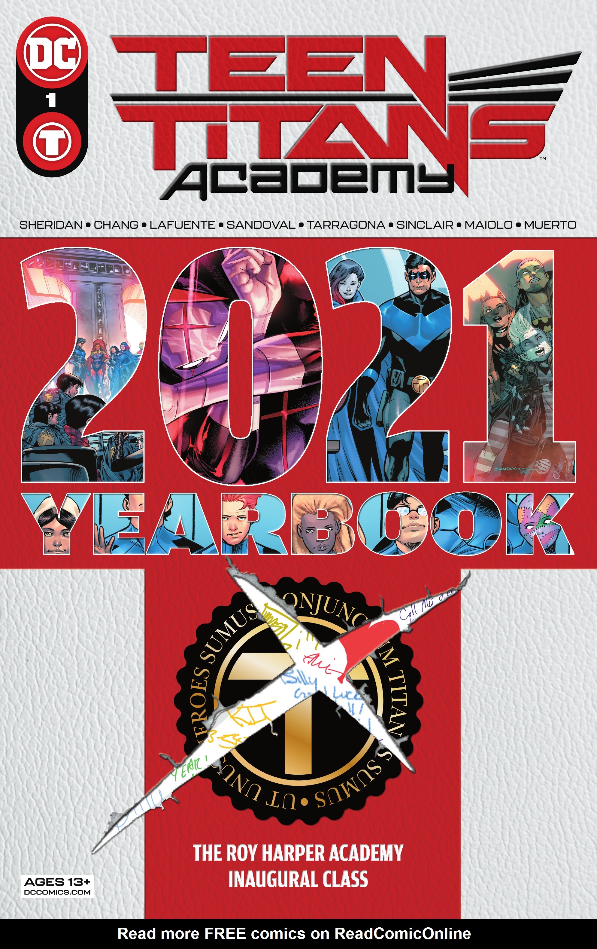 Read online Teen Titans Academy comic -  Issue # _Yearbook 2021 - 1