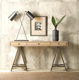 Forecast by Pennsylvania House features spare lines, recurring geometric motifs and perfectly edited details