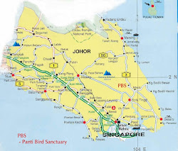 Location Map of Panti, Johor