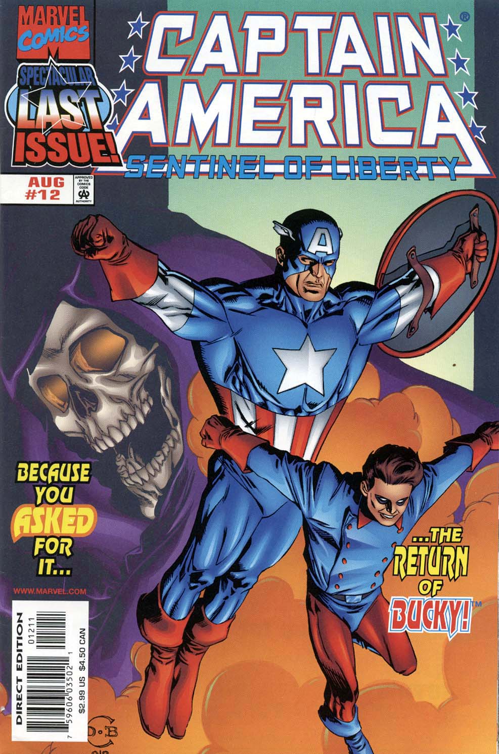Read online Captain America: Sentinel of Liberty comic -  Issue #12 - 1