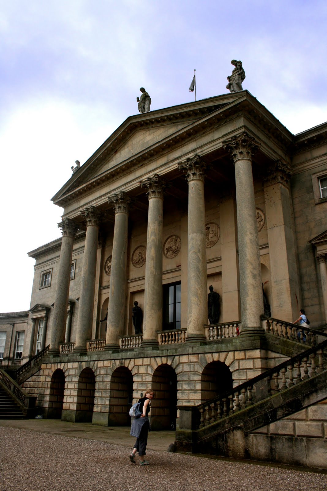 Castellated Kedleston Hall, Derbyshire