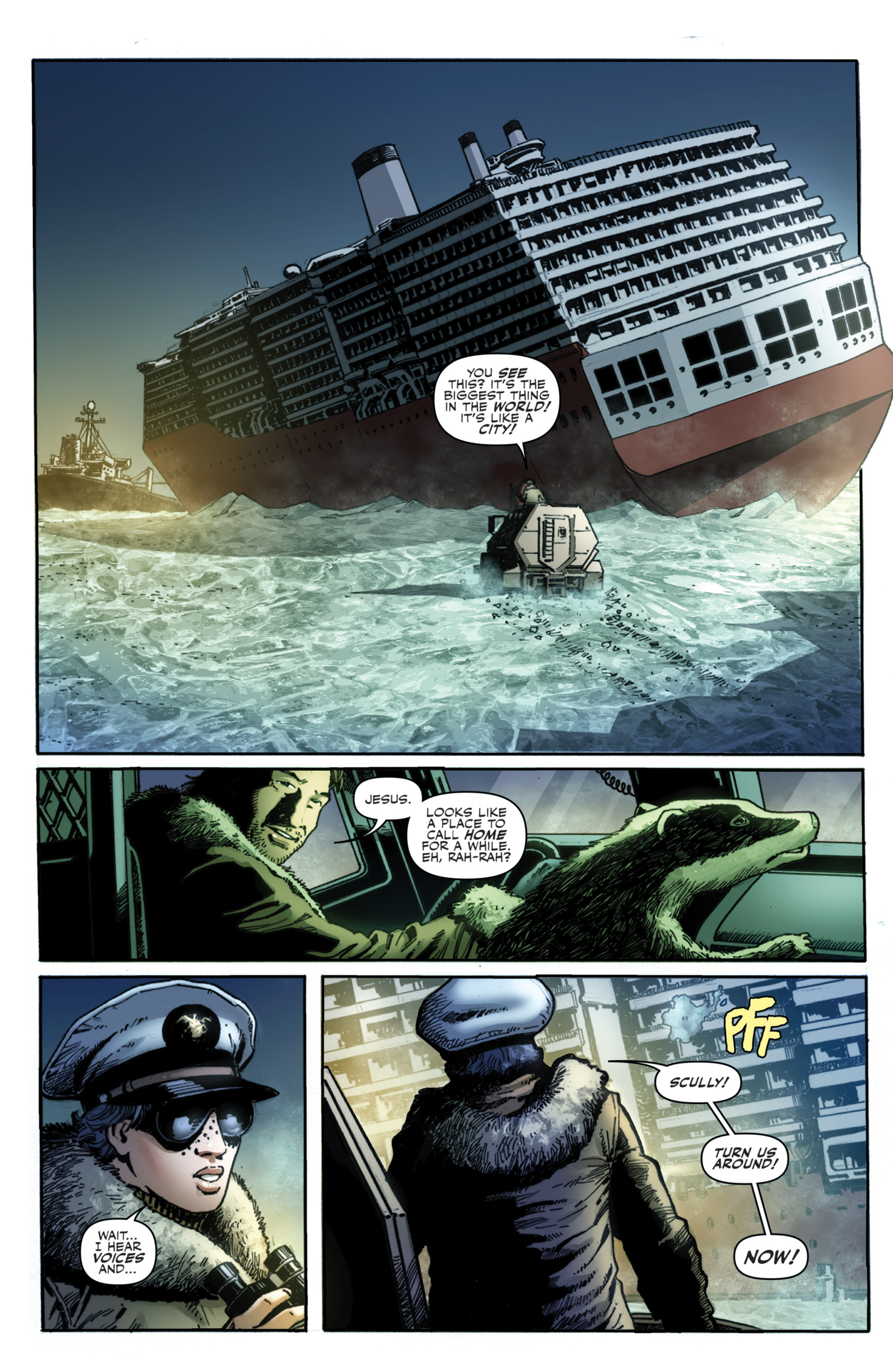 Read online Winterworld: Frozen Fleet comic -  Issue #1 - 21