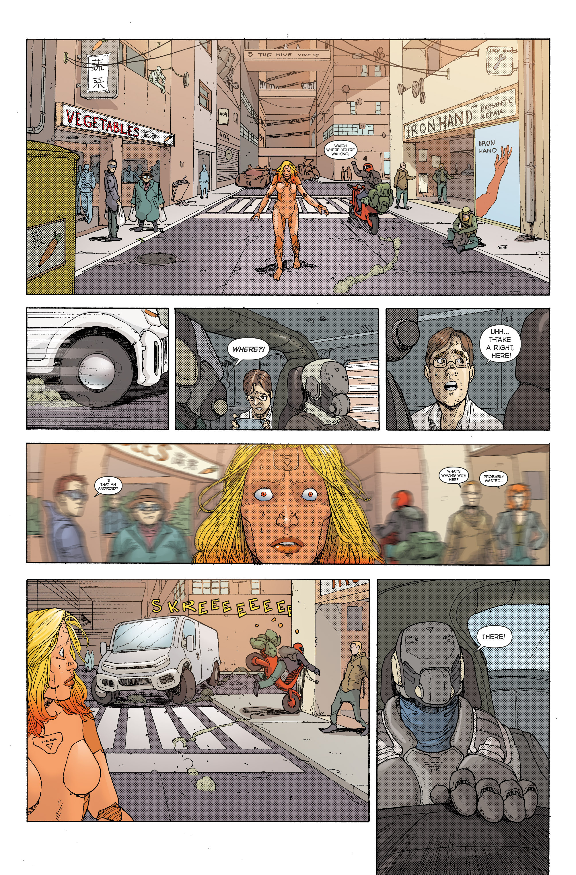 Read online Man Plus comic -  Issue #1 - 8