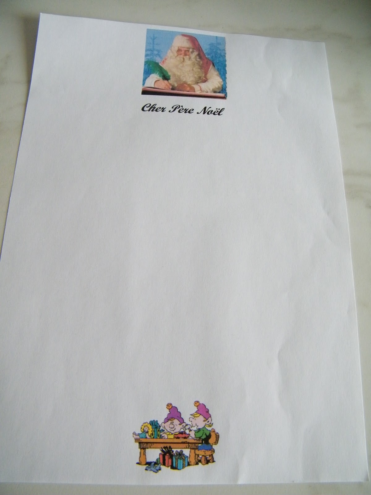 assistante maternelle et maman: lettre pour le Père Noël