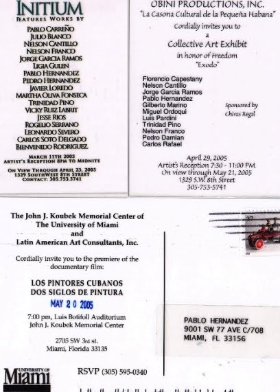 Obini Gallery & Pintores Cubanos, documentary