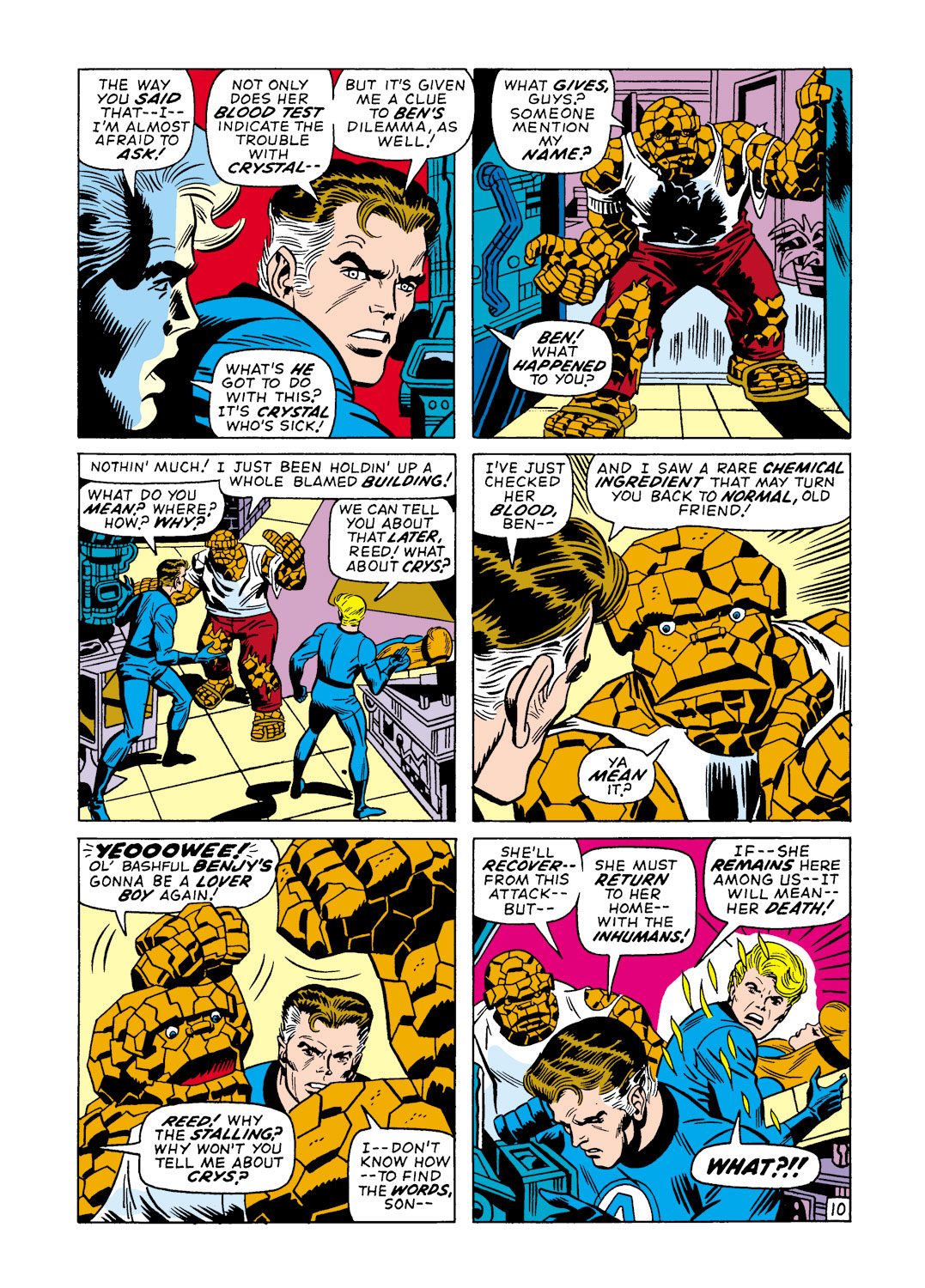 Read online Fantastic Four (1961) comic -  Issue #105 - 11