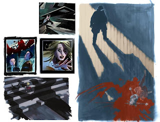Ilustraciones de la serie 'Heroes' obra de Tim Sale Ilustraciones de la serie 'Heroes' obra de Tim Sale