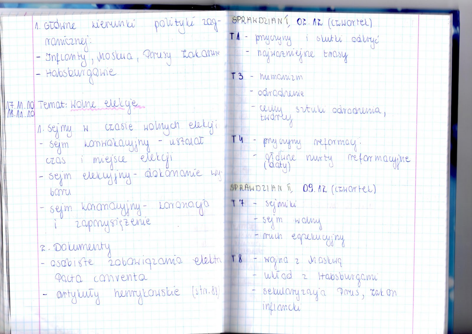 Notatki Z Historii Klasa 5 Fantastyczna biologiczno-chemiczna:): Notatki z historii
