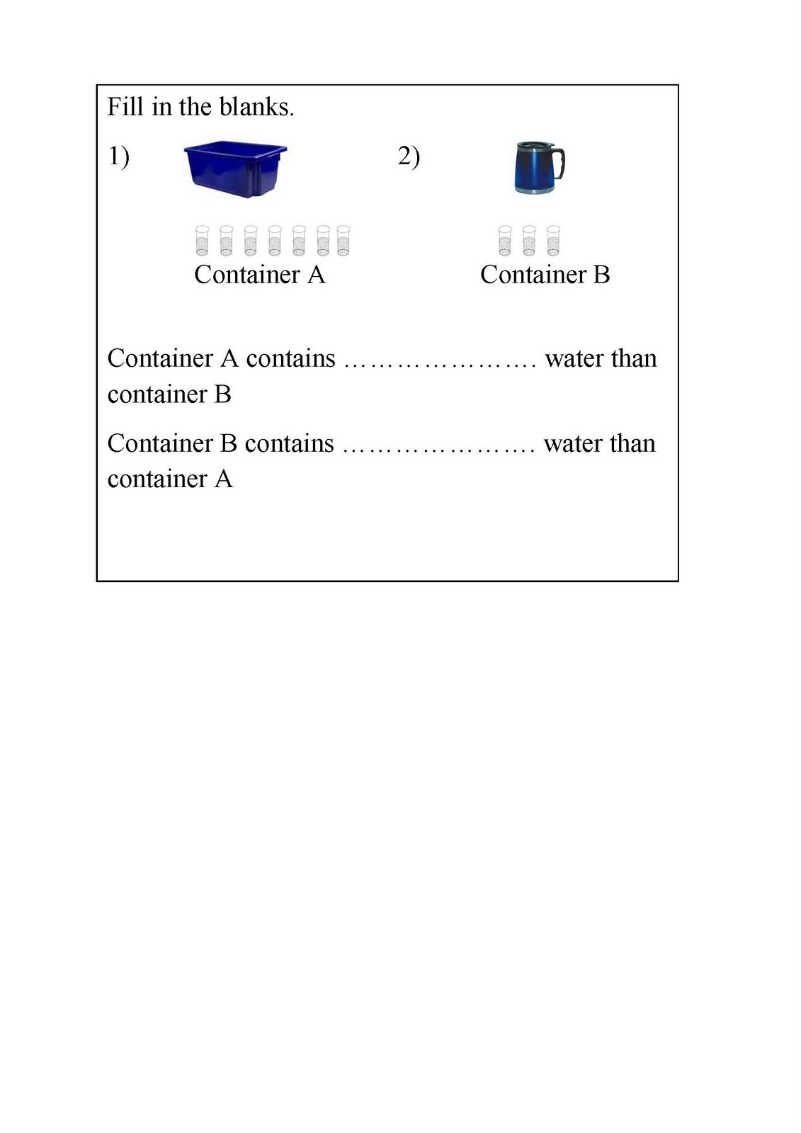 volume of liquid: Measurement of Volume of Liquid