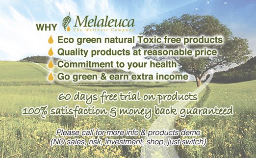 V A Graphic Melaleuca Name Card