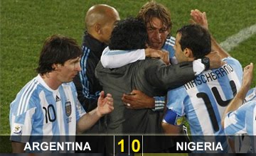 Messi lleva a Argentina a la victoria ( 1-0 )