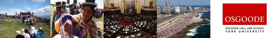 Law and Social Change in Latin America; Derecho y Cambio Social en América Latina