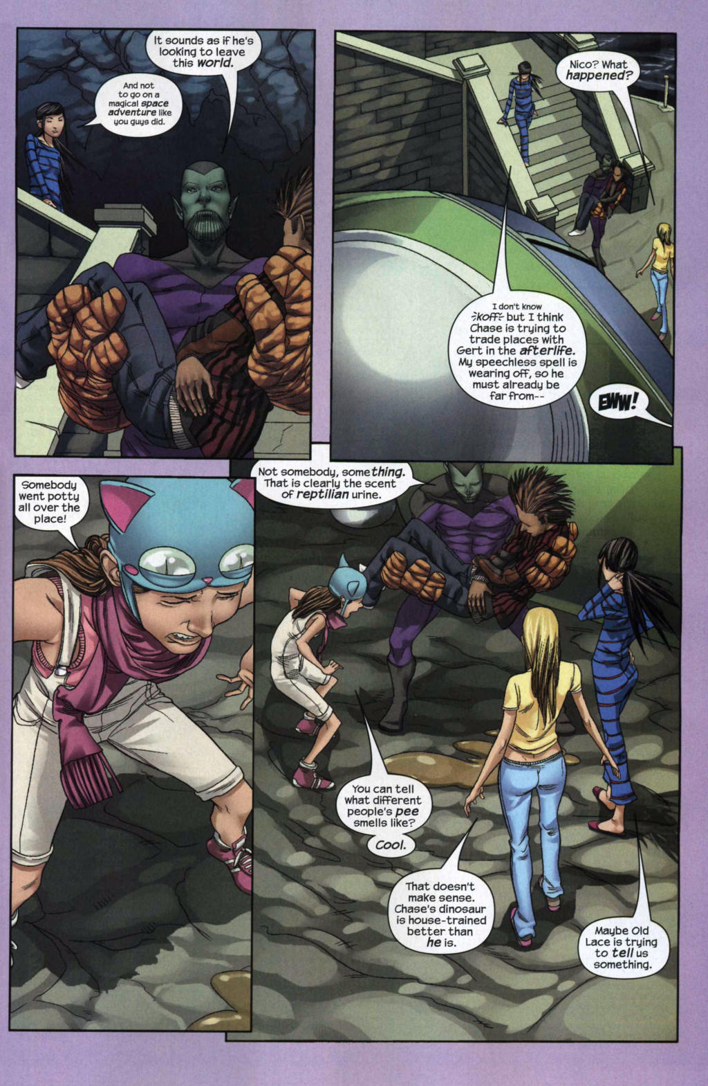 Read online Runaways (2005) comic -  Issue #23 - 21
