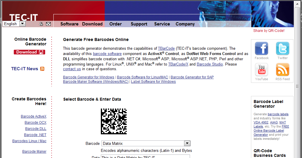 Barcoding, Identification, Mobile Data Acquisition