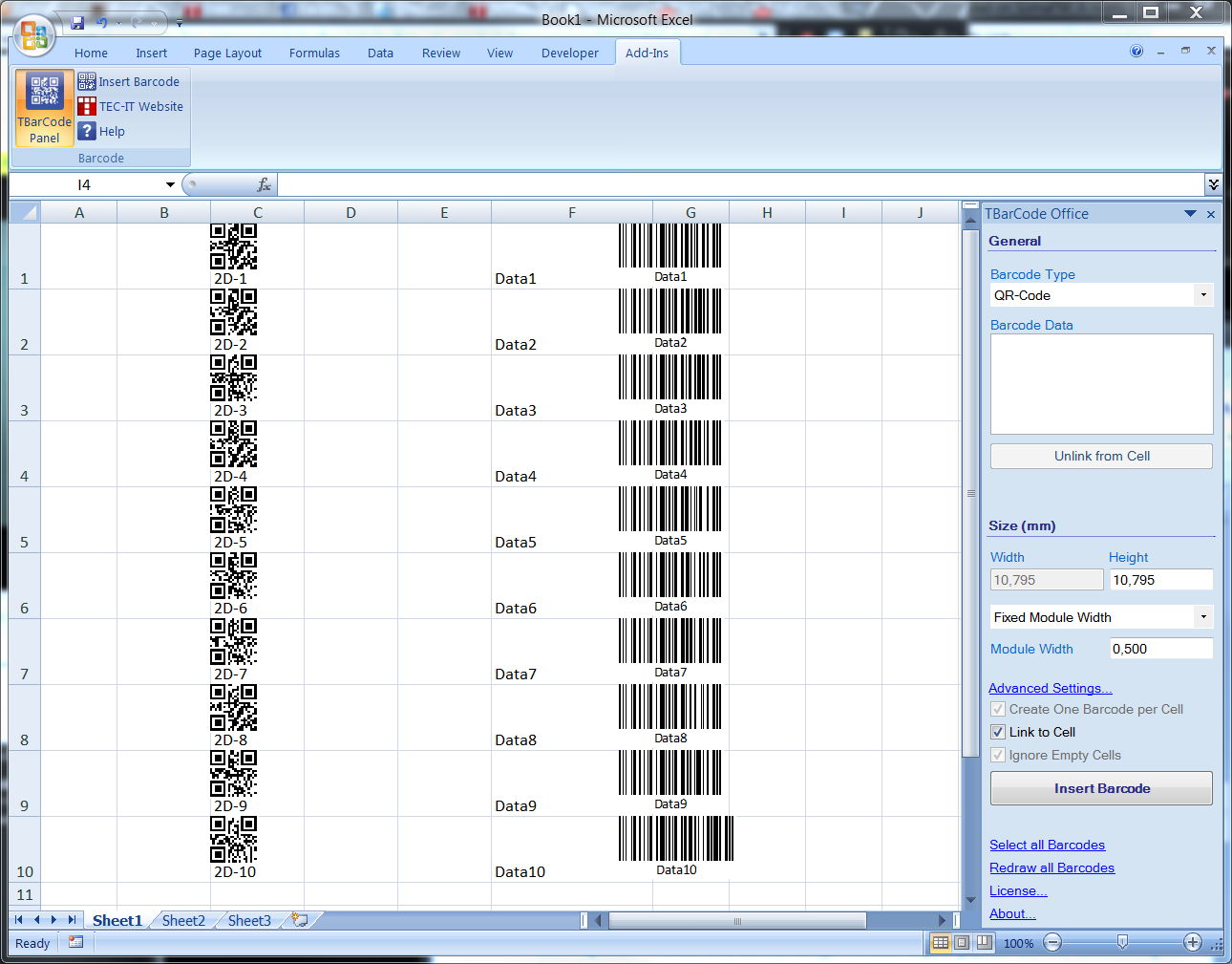 Barcode Printing For Microsoft Word And Excel Solved 14040 Hot Sex Picture