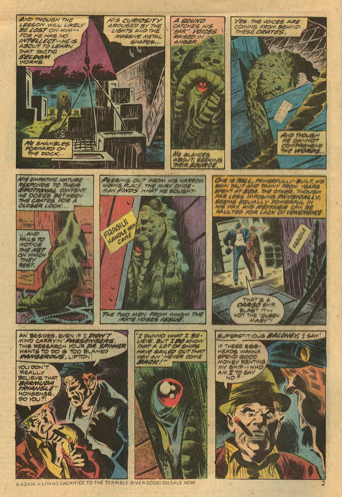 Read online Man-Thing (1974) comic -  Issue #13 - 4