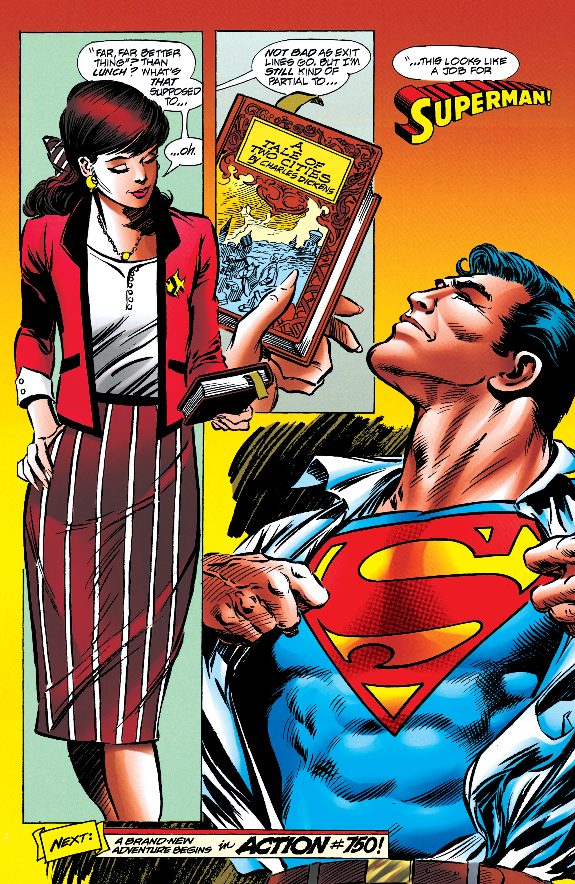 Read online Adventures of Superman (1987) comic -  Issue #563 - 22