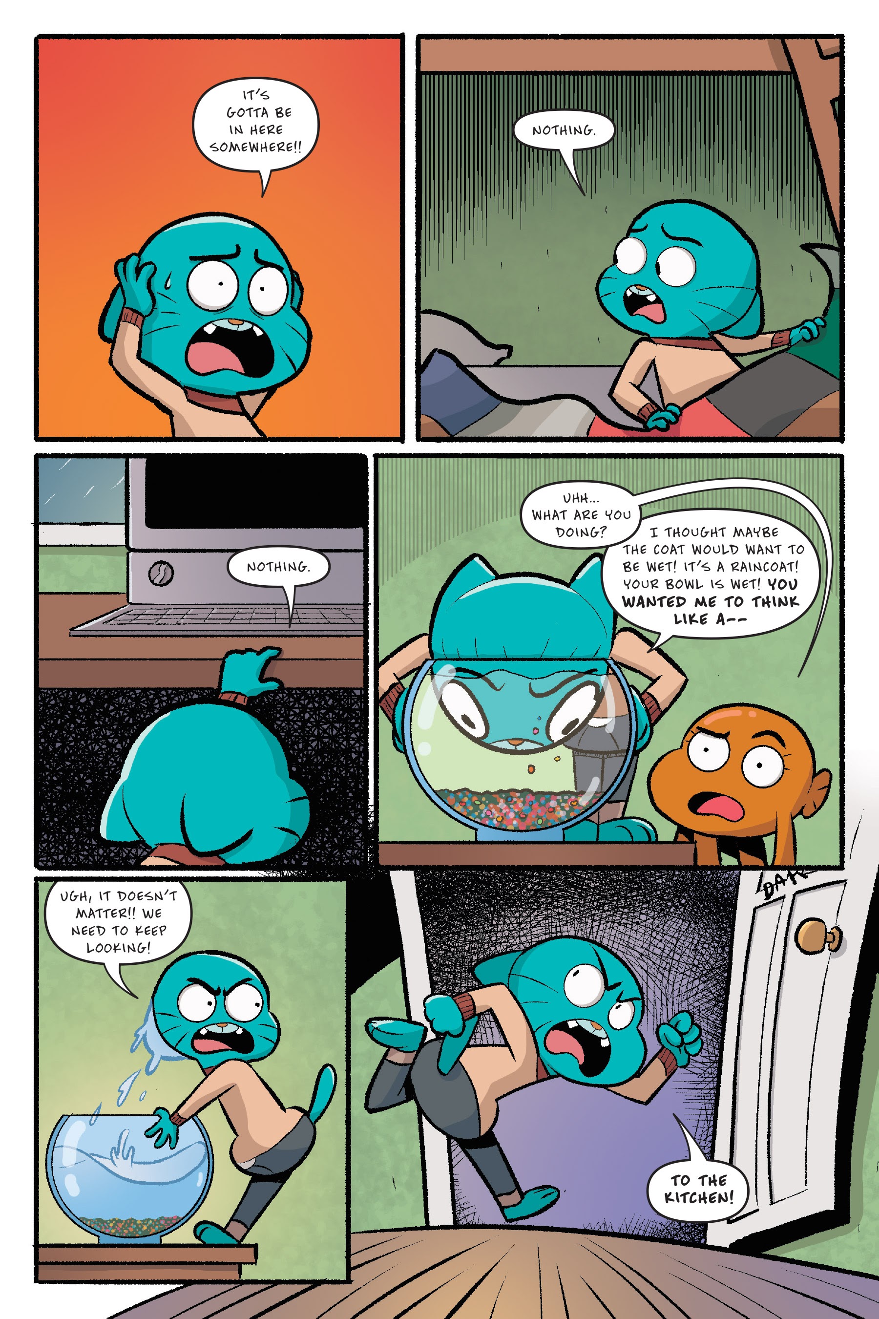 Read online The Amazing World of Gumball: The Storm comic -  Issue # TPB - 38