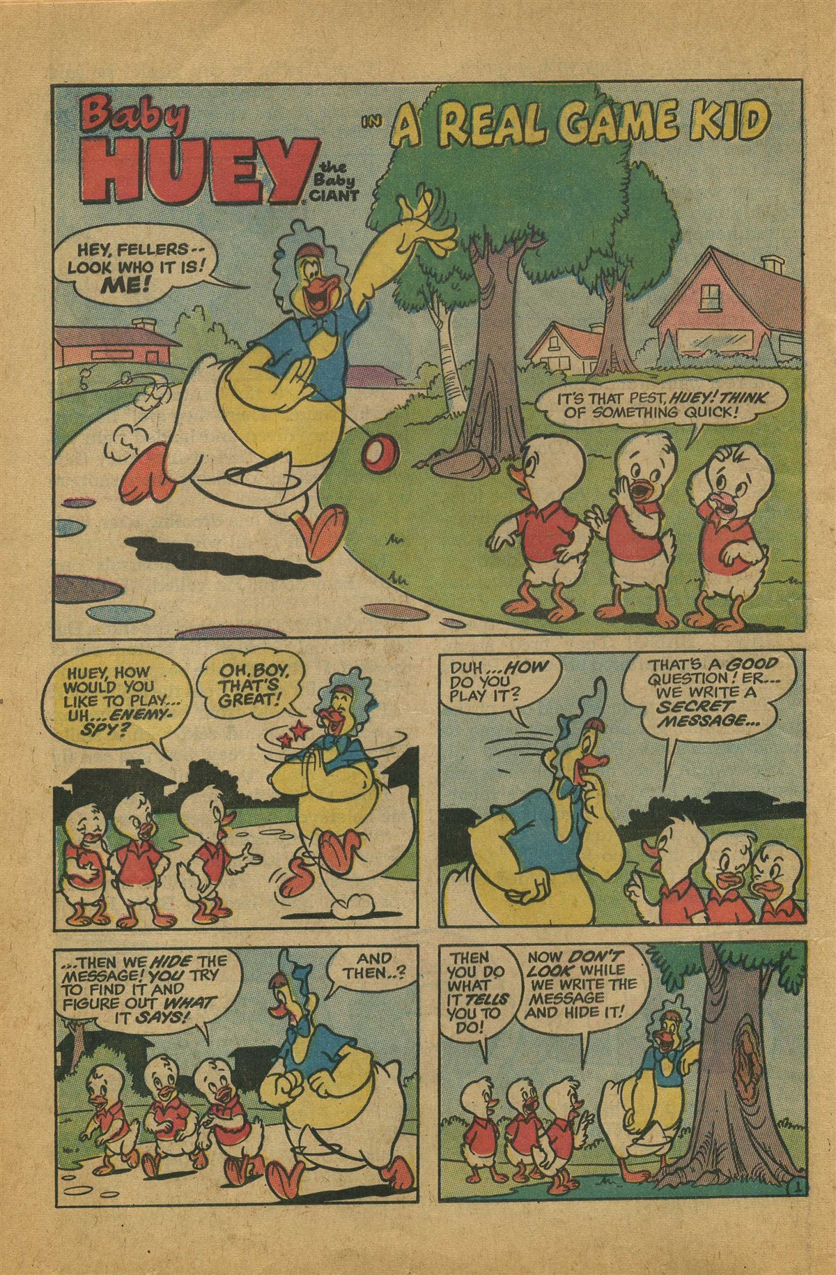 Read online Baby Huey, the Baby Giant comic -  Issue #96 - 28