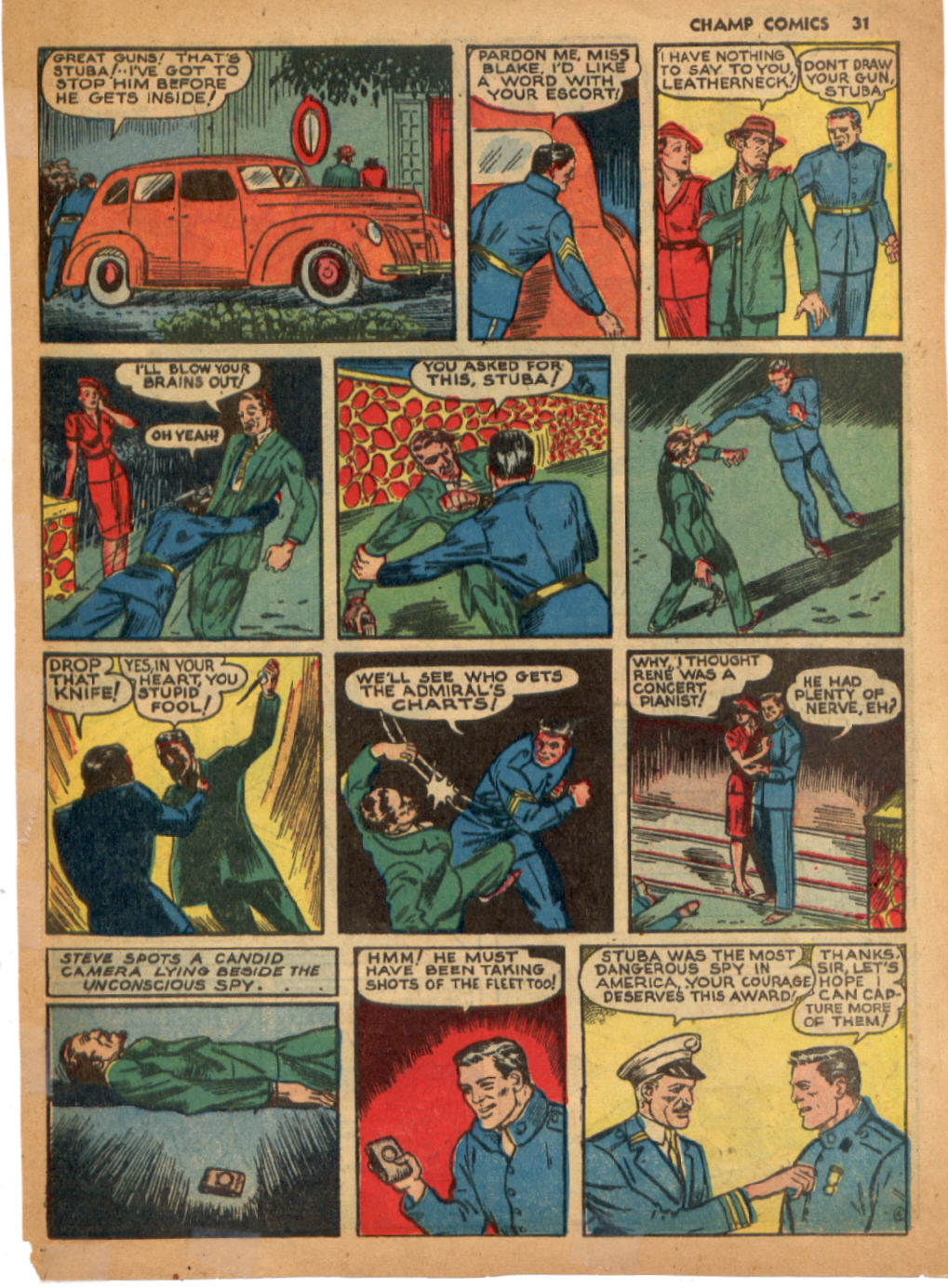 Read online Champ Comics comic -  Issue #13 - 33