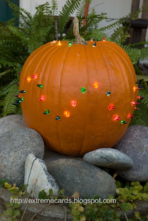 mini light pumpkin