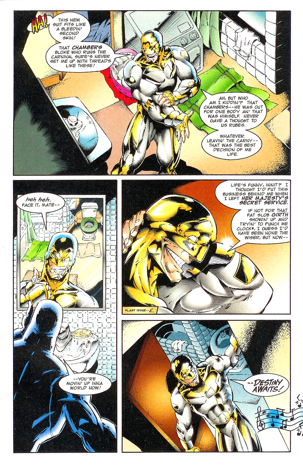 Read online NewMen comic -  Issue #4 - 5