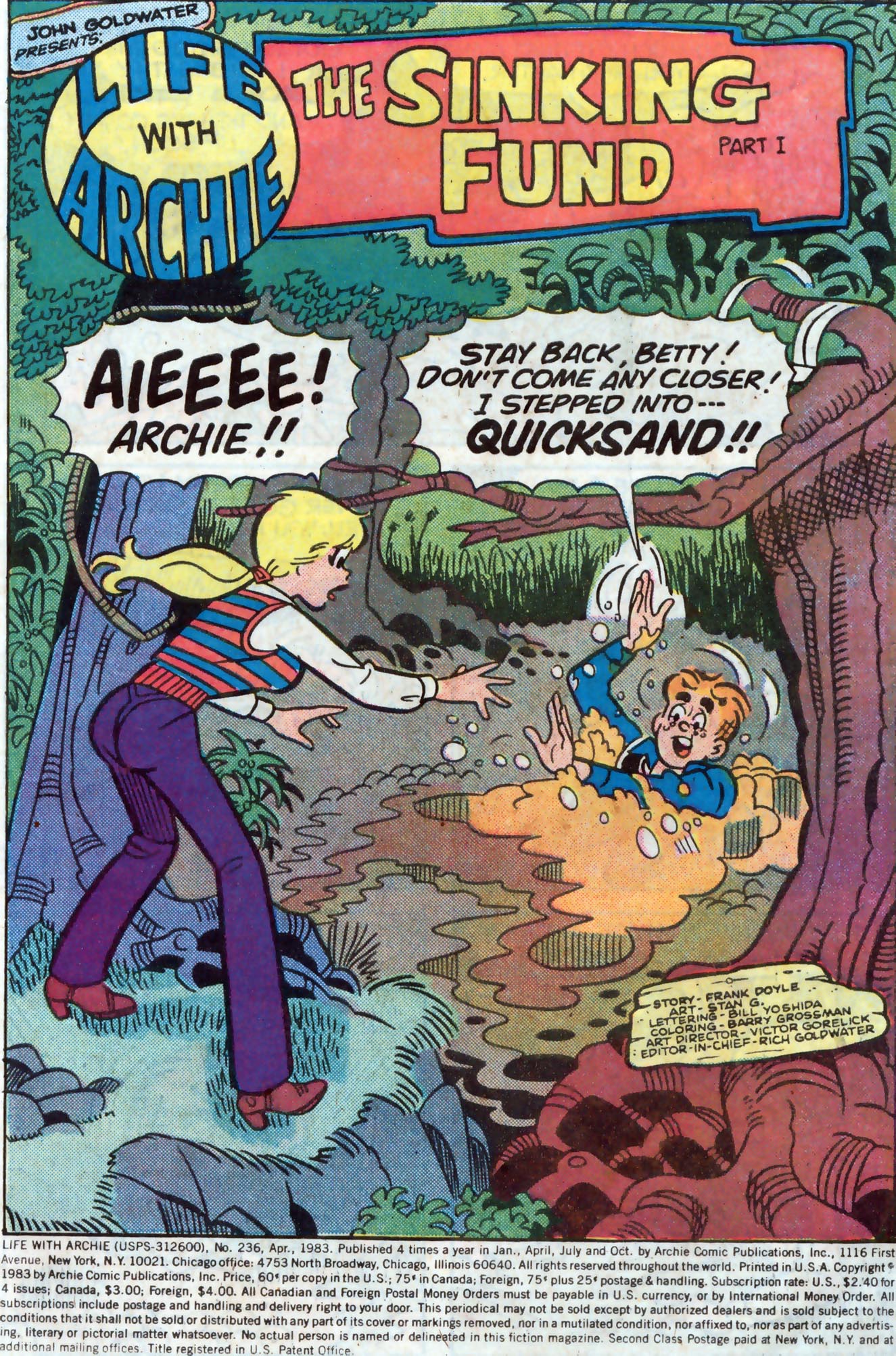 Read online Life With Archie (1958) comic -  Issue #236 - 2