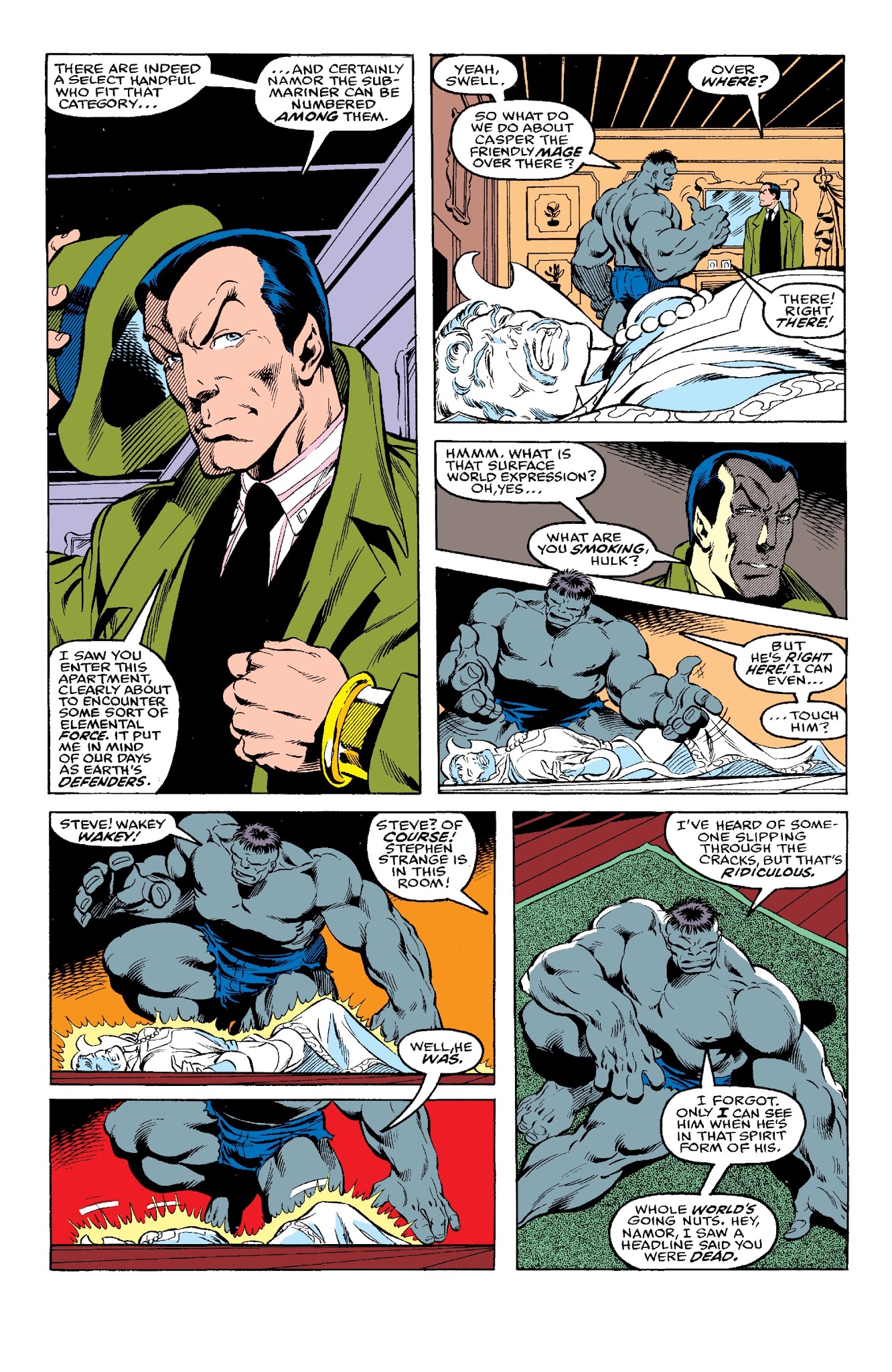 Read online Hulk Visionaries: Peter David comic -  Issue # TPB 5 - 186