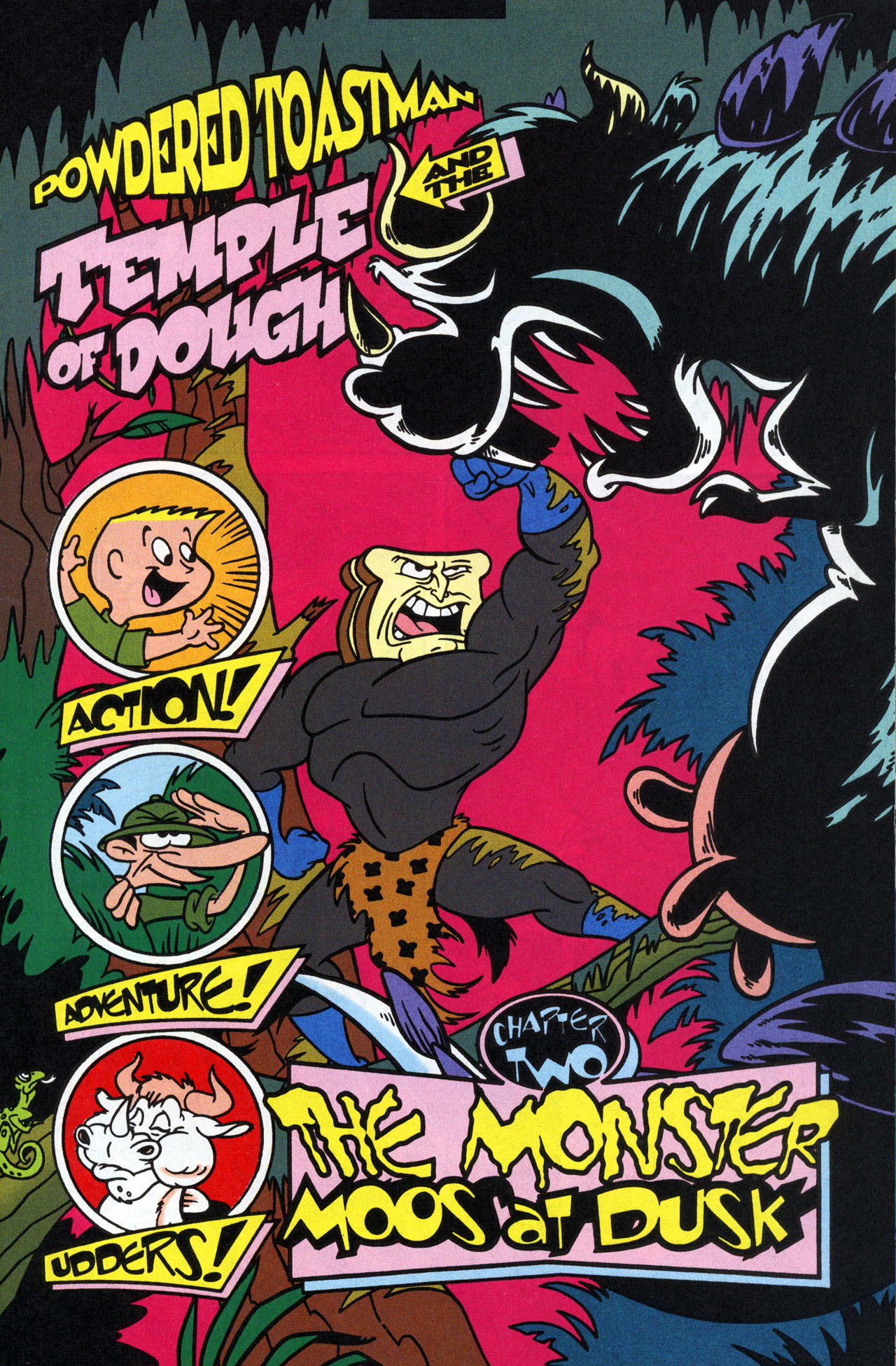 Read online The Ren & Stimpy Show Special: Powdered Toastman's Cereal Serial comic -  Issue # Full - 13