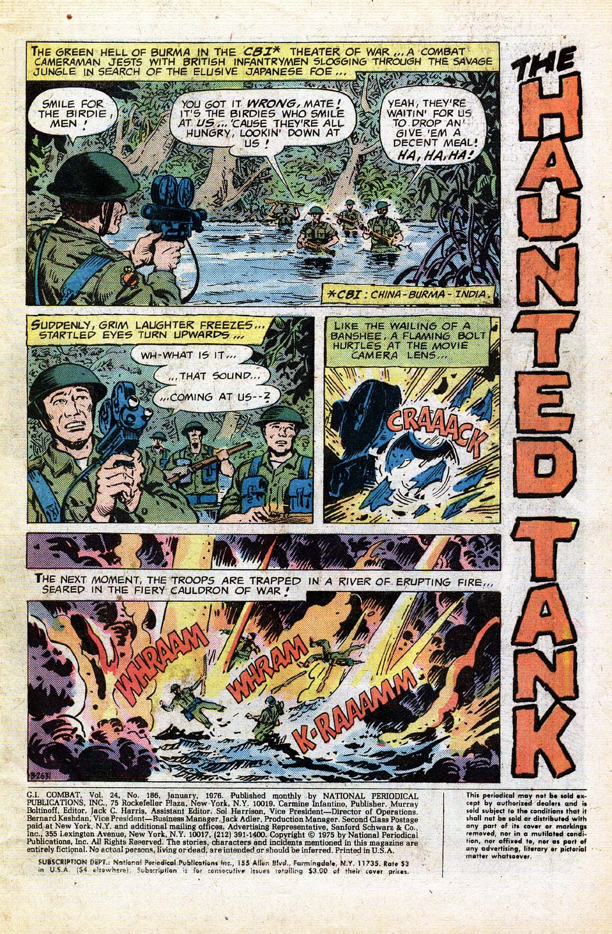 Read online G.I. Combat (1952) comic -  Issue #186 - 3