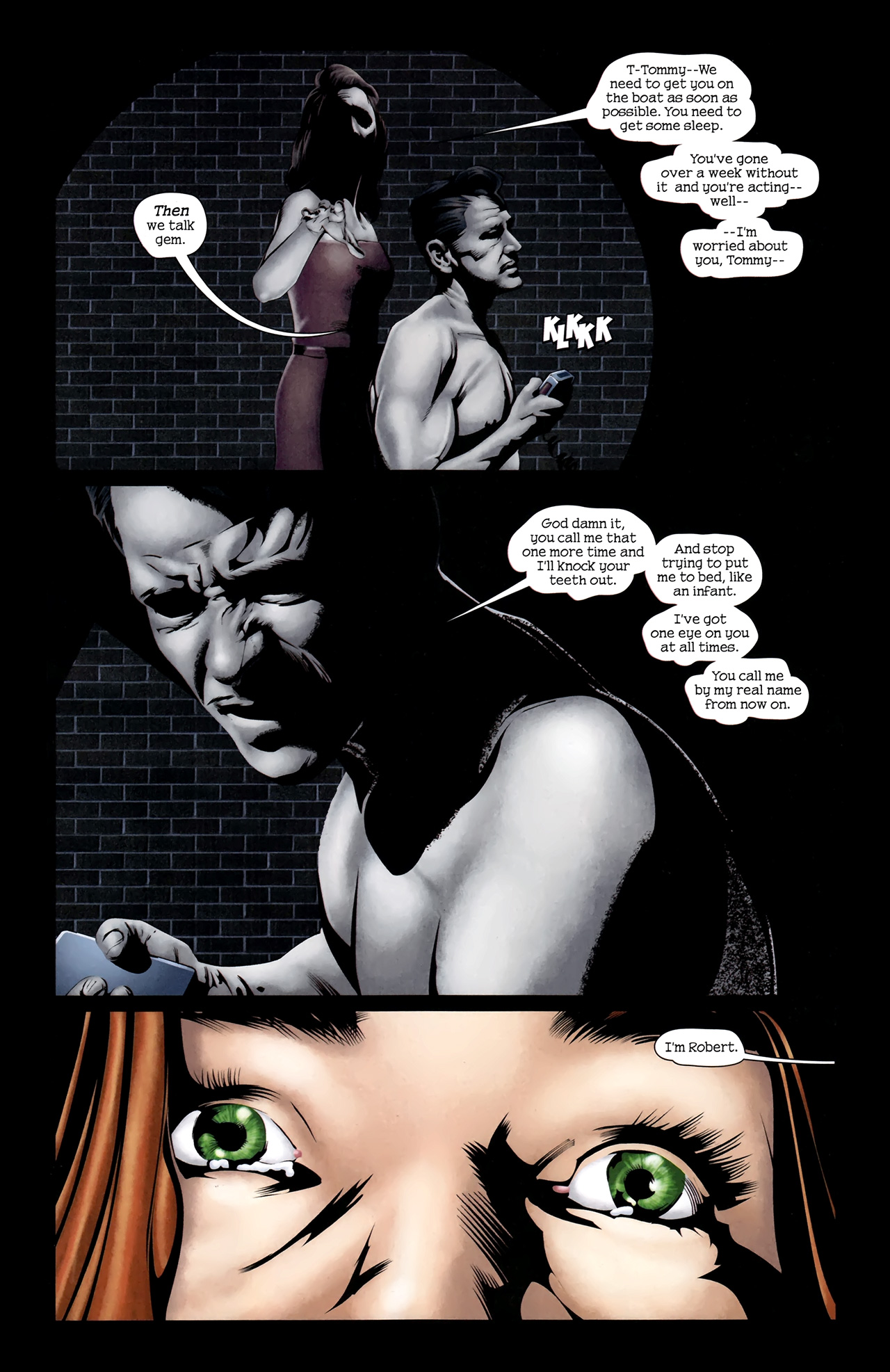 Read online X-Men Noir: Mark of Cain comic -  Issue #3 - 10