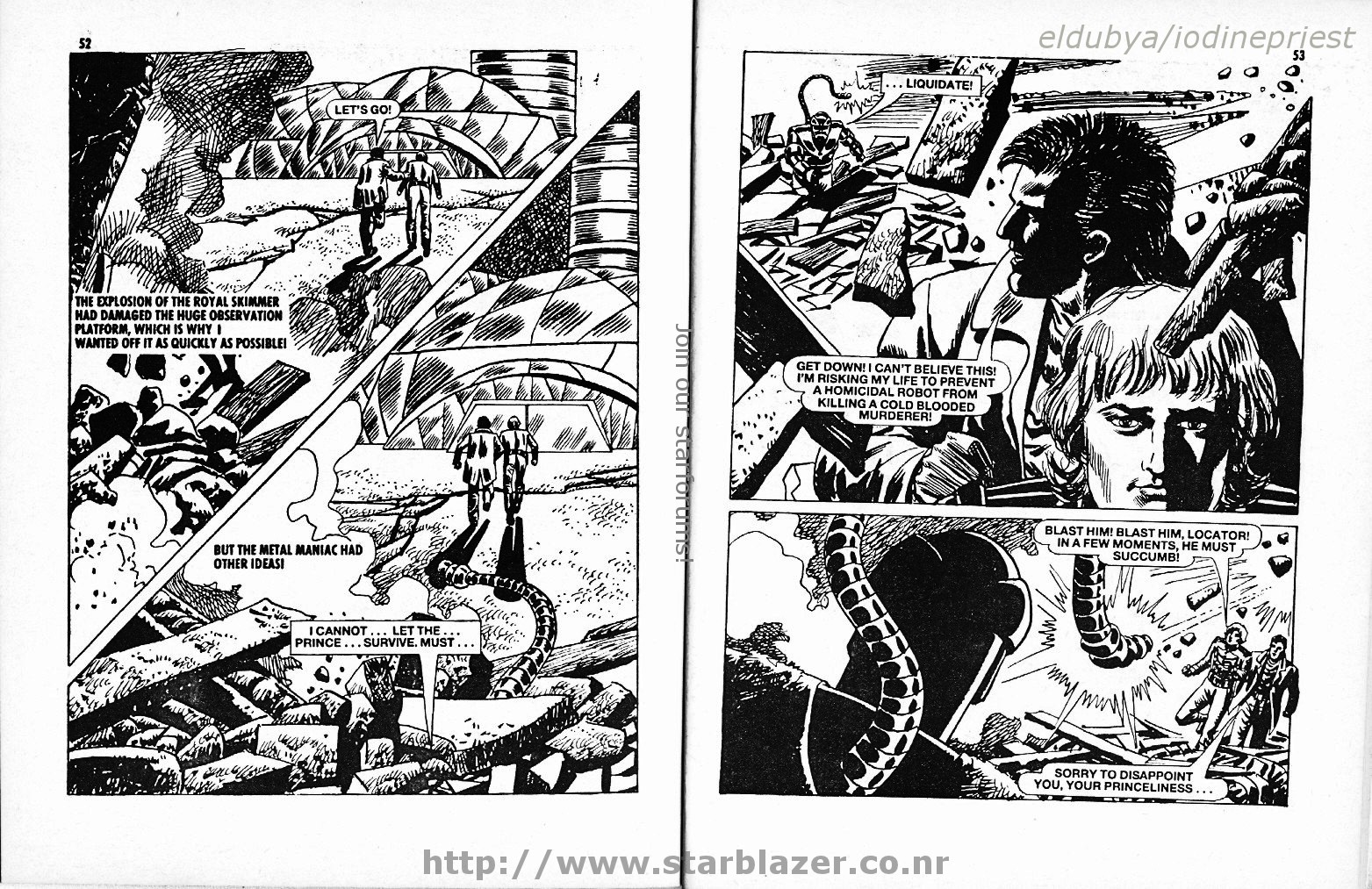 Read online Starblazer comic -  Issue #205 - 28