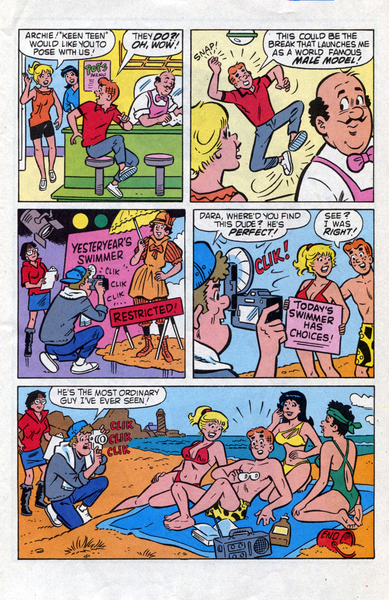 Read online Archie's Vacation Special comic -  Issue #1 - 21
