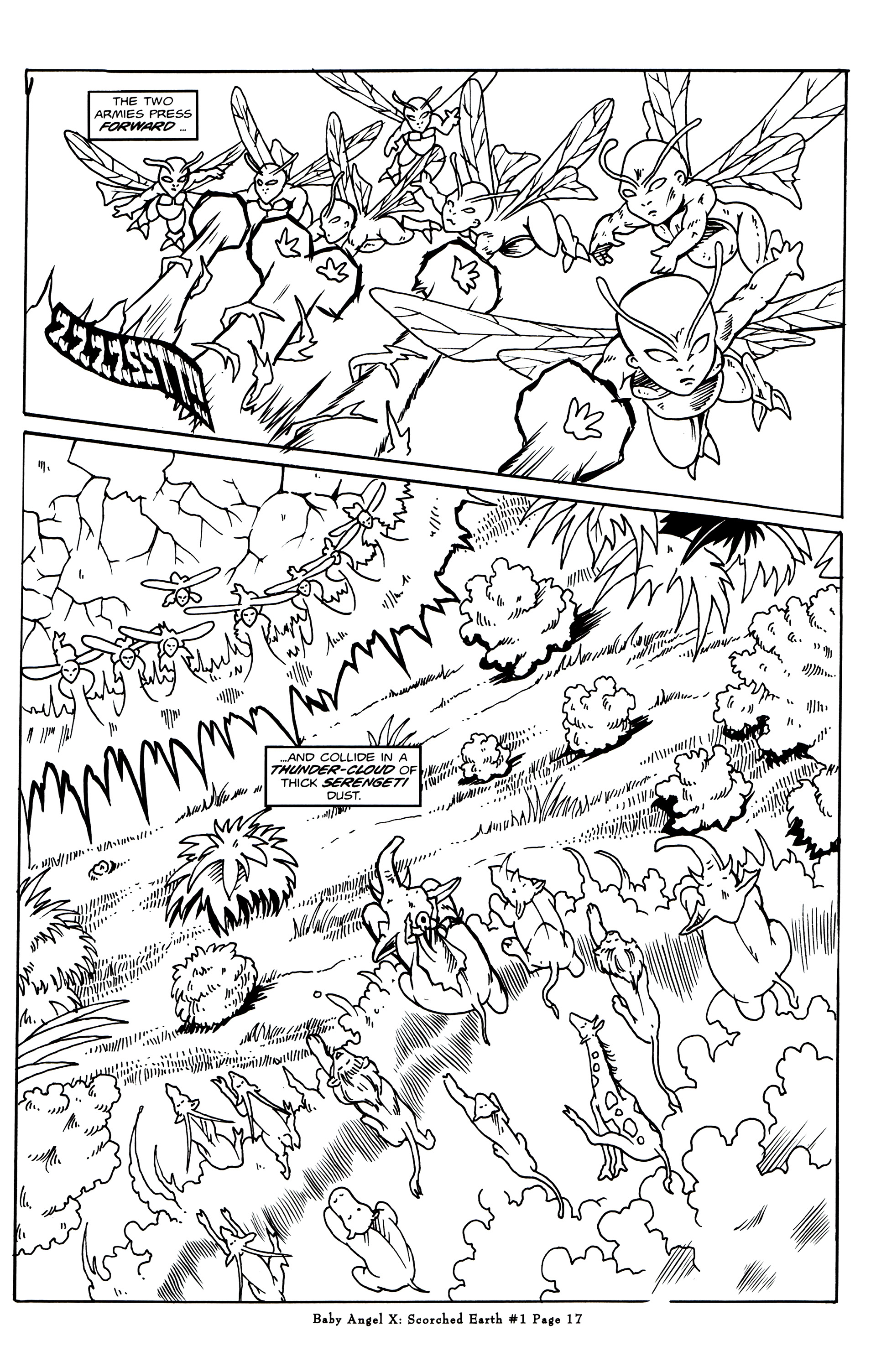 Read online Baby Angel X: Scorched Earth comic -  Issue #1 - 19